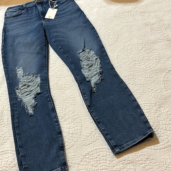 Good American Good Waist Crop. NWT. 4/27 - Picture 7 of 8